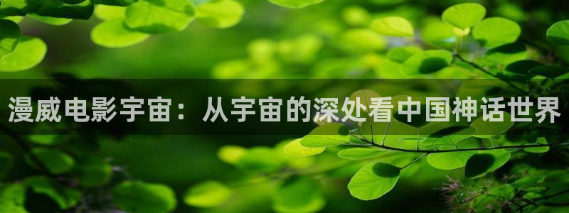 探花视频观看在线视频免费观看：漫威电影宇宙：从宇宙的深处看中国神话世界